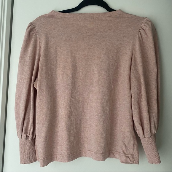 7 for All Mankind Mid Sleeve Tee Shirt - Picture 3 of 4